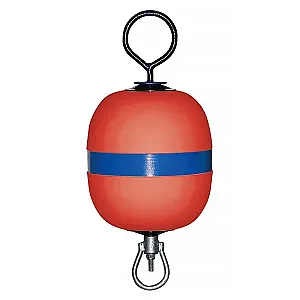 Буй причальный 520х280 мм красный MR40r