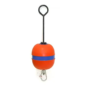 Буй причальный 890х285 мм красный MG40R