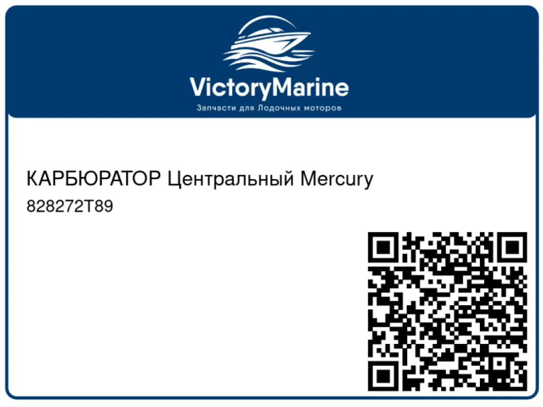 КАРБЮРАТОР Центральный Mercury