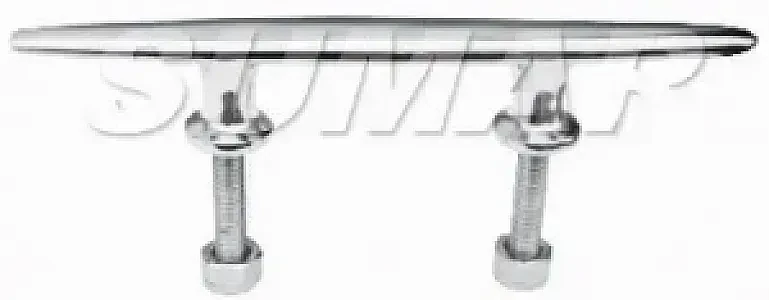 Утка швартовая сталь 200мм, с крепежом 35200