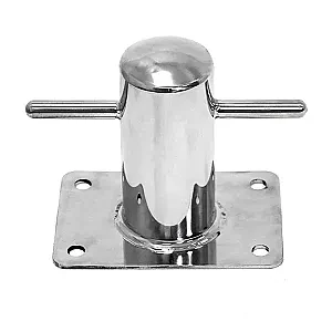 Кнехт одинарный 60 мм с основанием 020202T