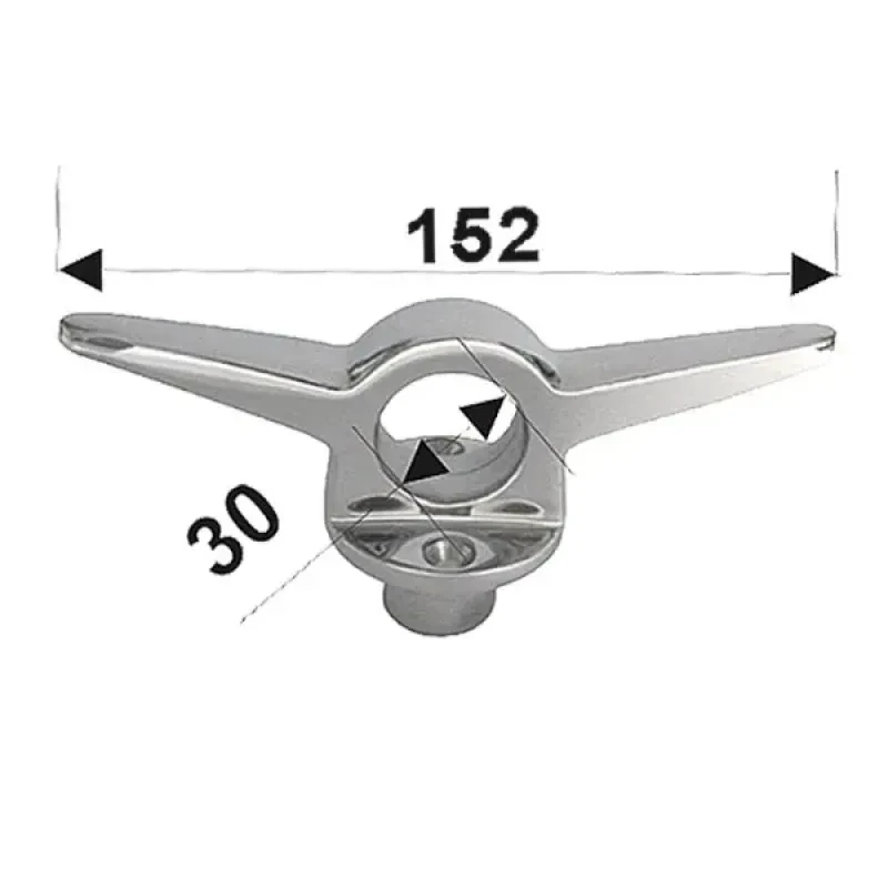 CIM Утка-кольцо сталь 152мм