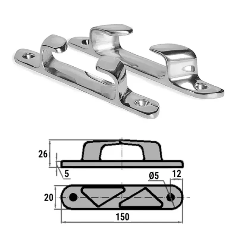 CIM Планка киповая носовая 152мм