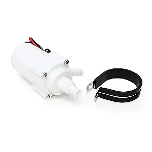 Насос водяной с монтажным хомутом 100GPH, 12В 06302