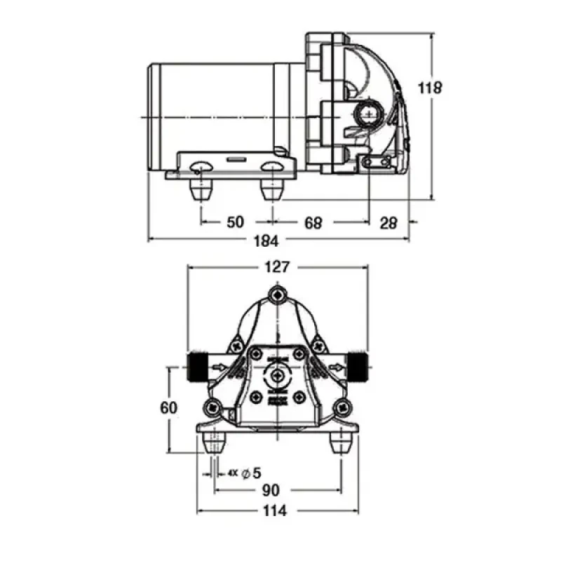 Shurflo Aqua King Junior насос электрический 12V
