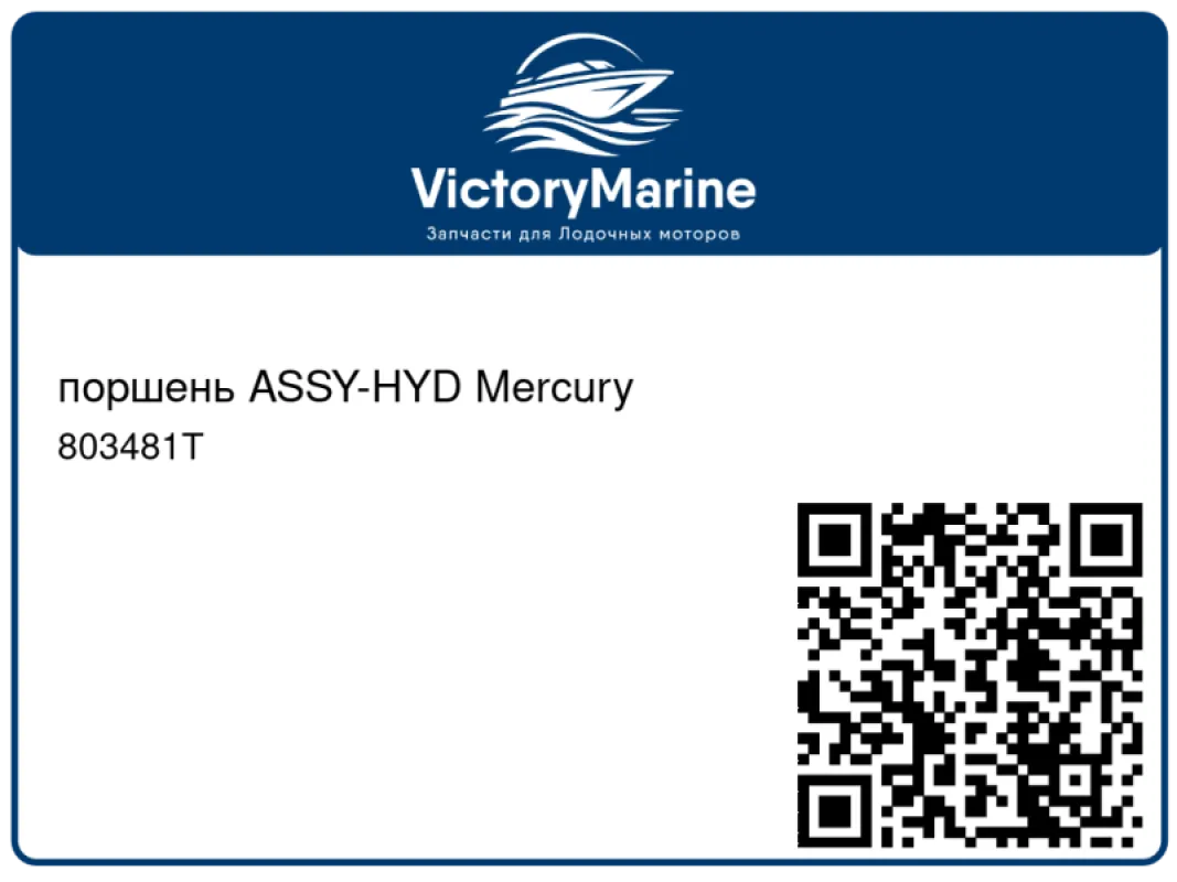 поршень ASSY-HYD Mercury