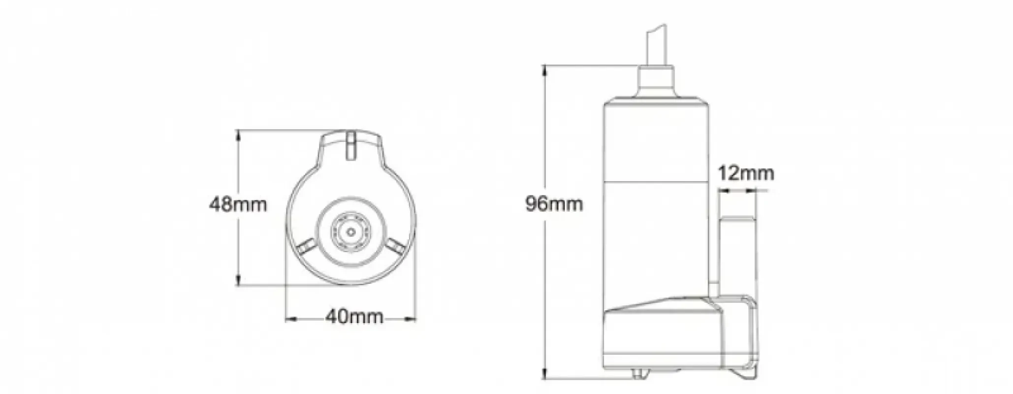 SEAFLO Погружной насос 12 л/мин 12В