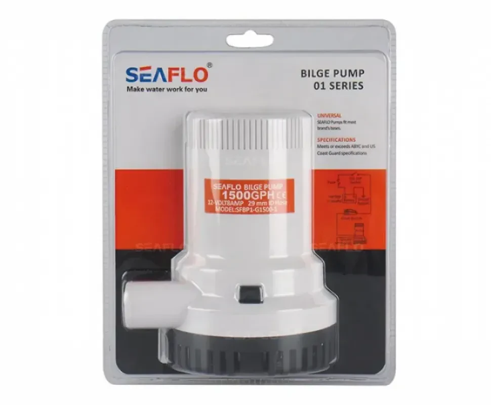 SEAFLO Насос осушительный 1500GPH 01 Series 12В