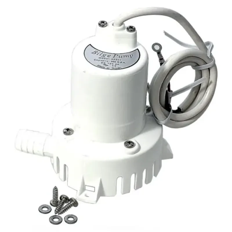 TMC Насос осушительный разборный серии Т01 600GPH, 24В