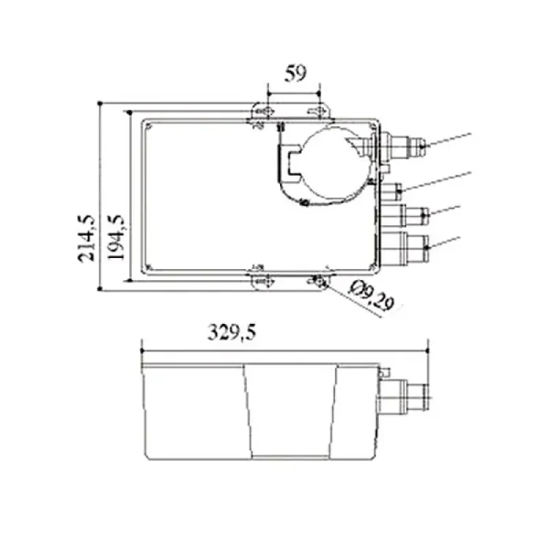 EASTERNER Насос осушительный с емкостью для серых вод