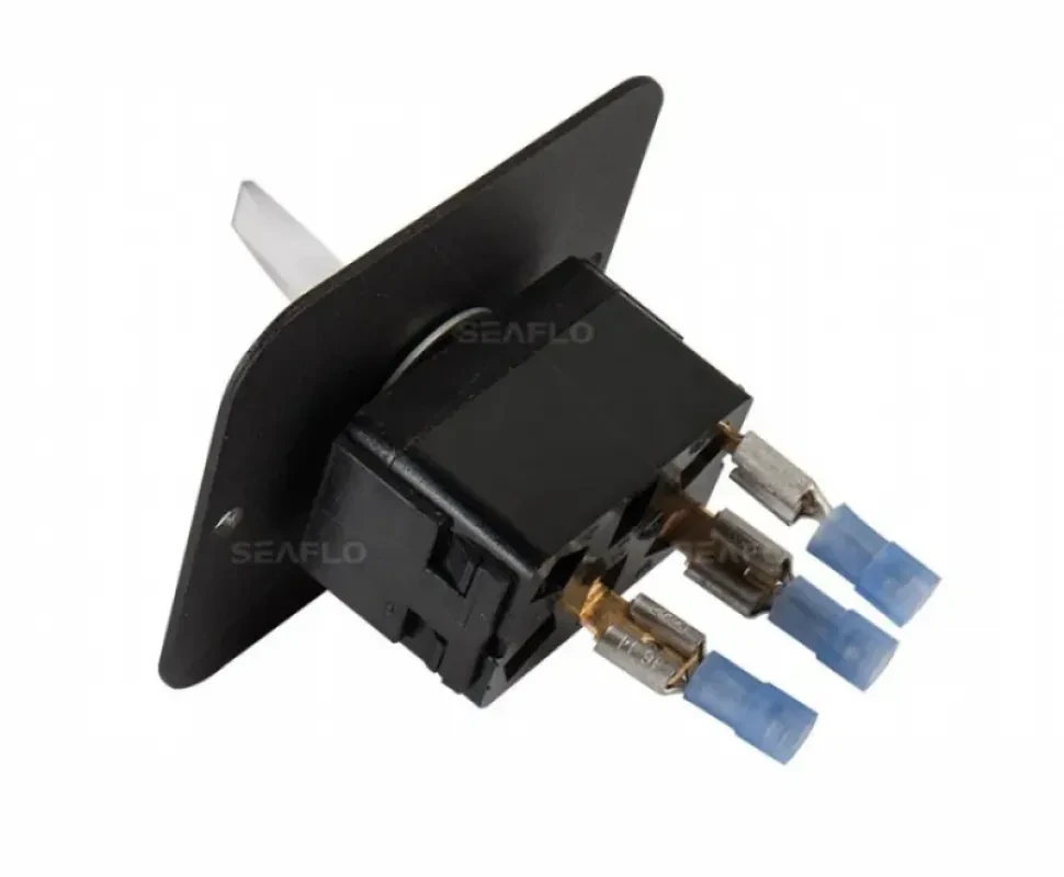 SEAFLO Панель управления для осушительного насоса (ручной запуск-выкл-авто) 12/24В, алюминий