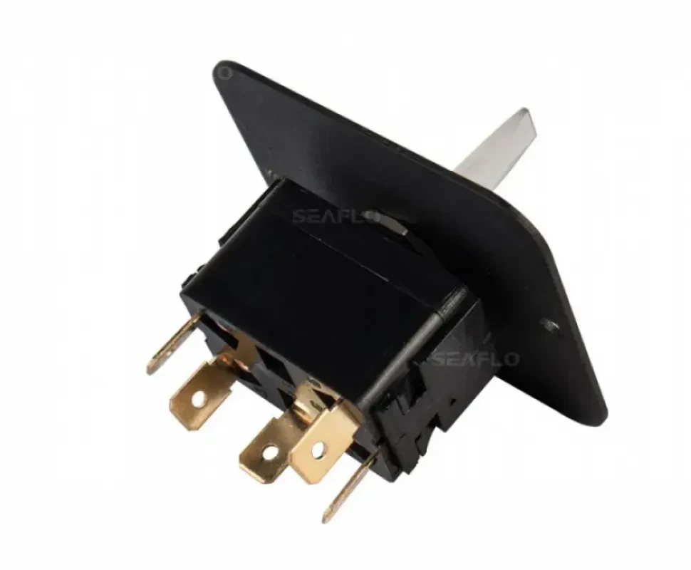 SEAFLO Панель управления для осушительного насоса (вкл/выкл) 12/24В, алюминий