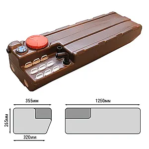 Бак для "черных вод" горизонтальный 100 литров 196870