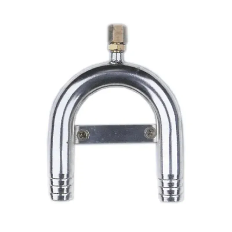 TMC Колено 25 мм нерж. с вентиляцией