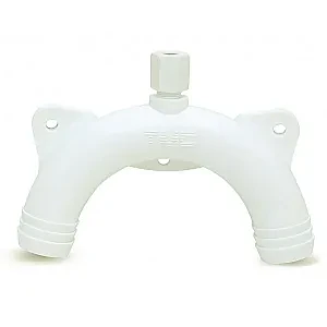 Колено 25 мм пластик. с вентиляцией SK642