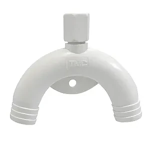 Колено 19 мм пластик. с вентиляцией SK638