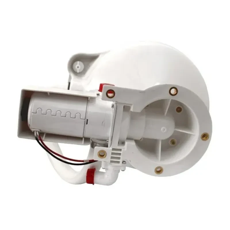 TMC Унитаз судовой керамический 360х445, в комплекте с электр.помпой 12В