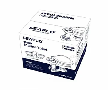 Унитаз судовой керамический с вертикальным насосом 24В (размер стандарт) SFMTE2-02-R