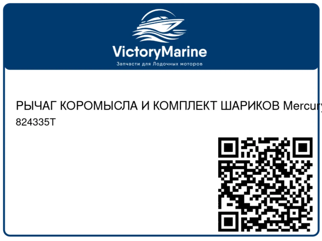 РЫЧАГ КОРОМЫСЛА И КОМПЛЕКТ ШАРИКОВ Mercury