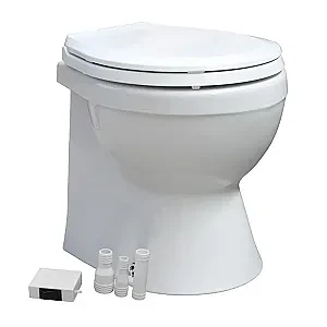 Унитаз судовой керамический 460х480, в комплекте с электр.помпой 24В O99907_24