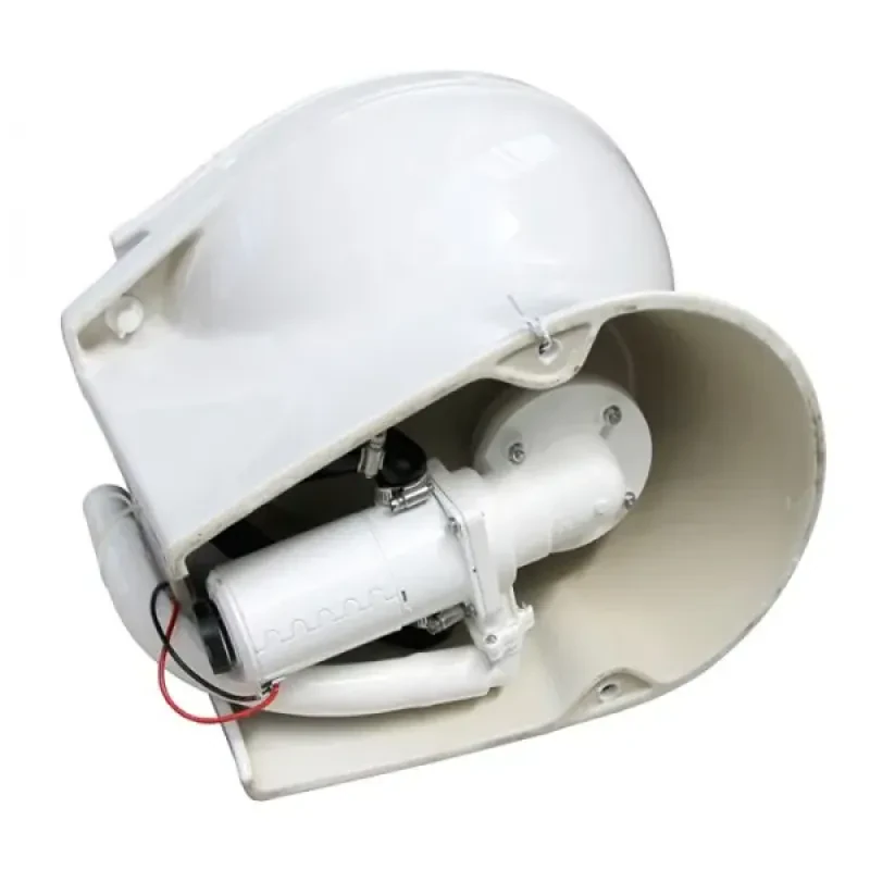 TMC Унитаз судовой керамический 460х480, в комплекте с электр.помпой 24В