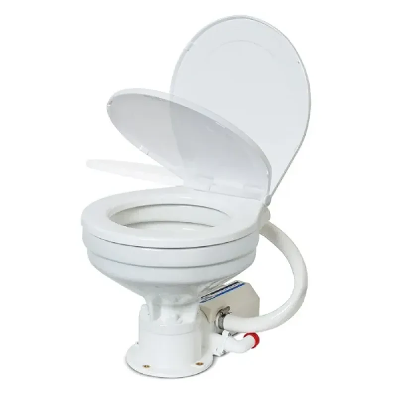 TMC Унитаз судовой 360х445, в комплекте с электр.помпой 12В (нов)