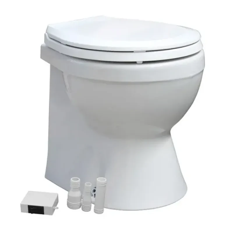 TMC Унитаз судовой 460х480, в комплекте с электр.помпой 12В (нов)