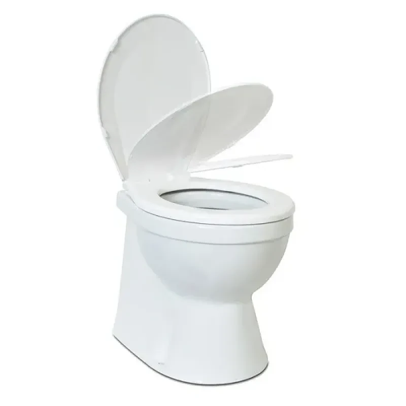 TMC Унитаз судовой 460х480, в комплекте с электр.помпой 12В (нов)