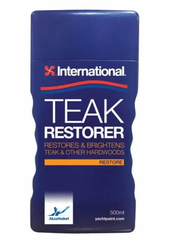 INTERNATIONAL Полироль-очиститель для судовой древесины TEAK RESTORER 0.5L