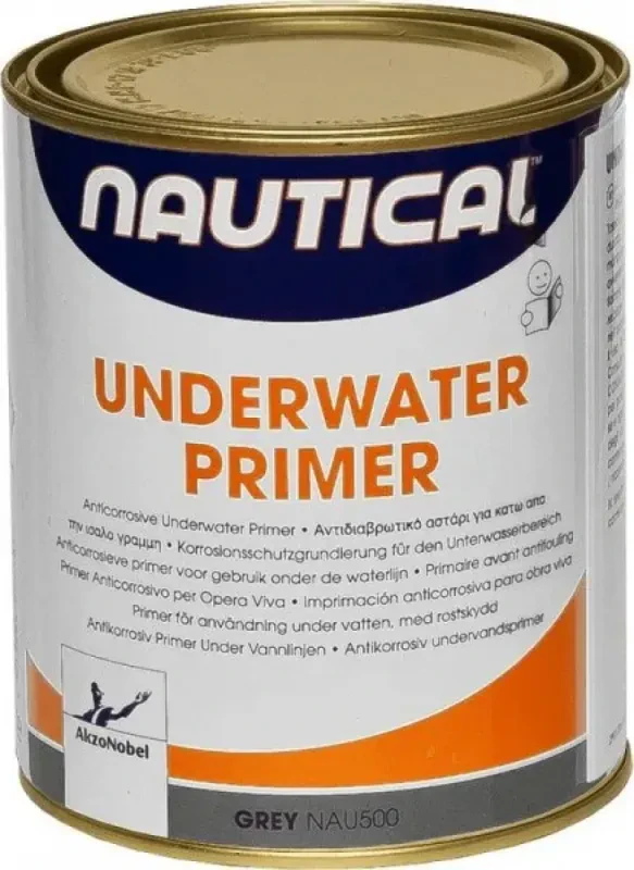 Грунтовка для подводной части судна, серая 0,75 л