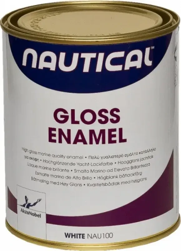 Nautical Эмаль глянцевая белая 0,75 л