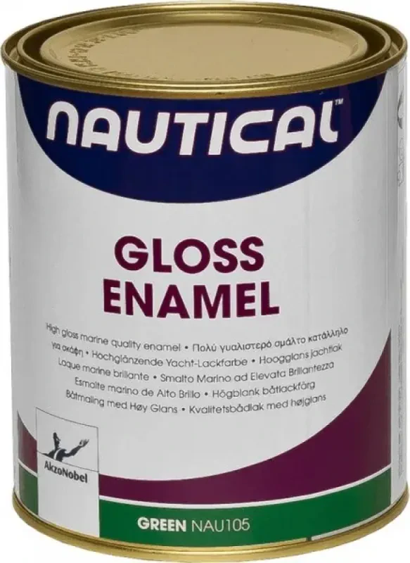 Nautical Эмаль глянцевая зеленая 0,75 л