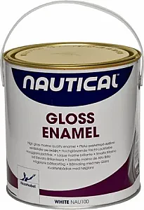Эмаль глянцевая белая 2,5 л NAU100/2.5 LT