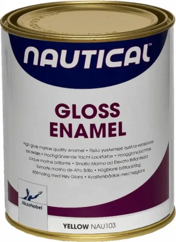 Nautical Эмаль глянцевая желтая 0,75 л