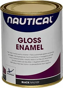 Эмаль глянцевая чёрная 0,75 л NAU109/750 ML