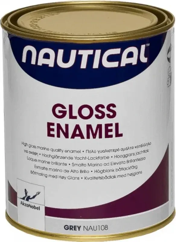 Nautical Эмаль глянцевая серая 0,75 л