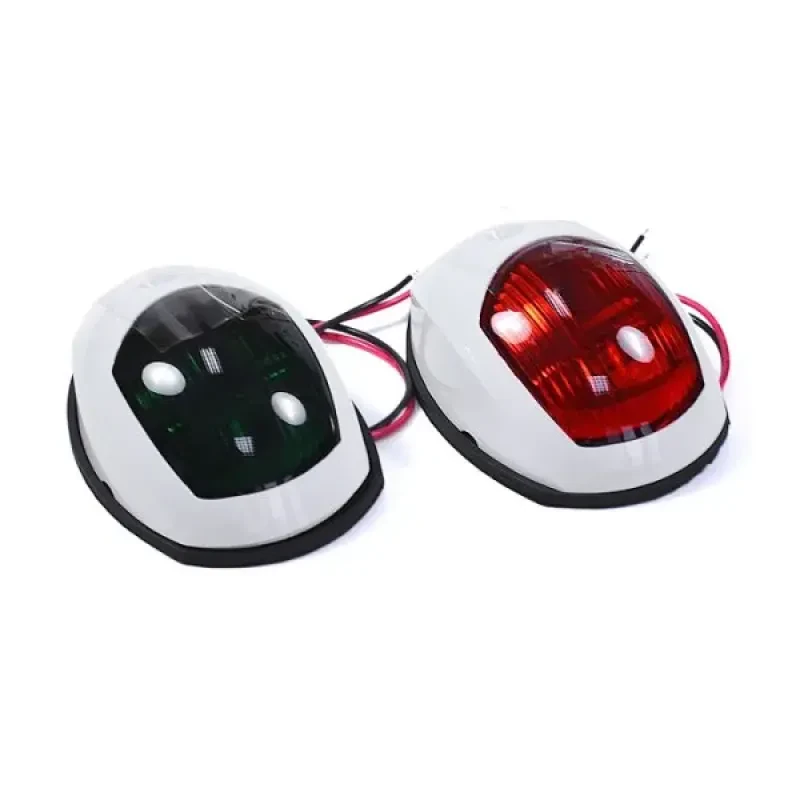 EASTERNER Огни бортовые светодиодные 95х60 мм, белый корпус