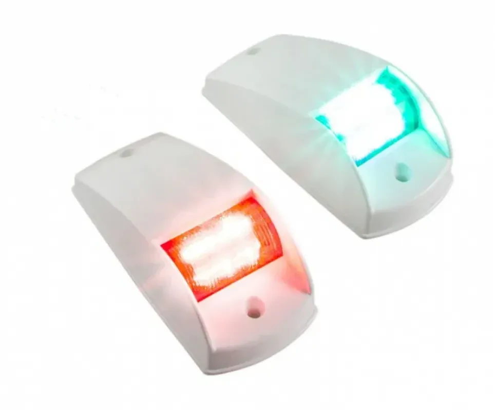 EASTERNER Огни бортовые светодиодные 60х135 мм, белый корпус