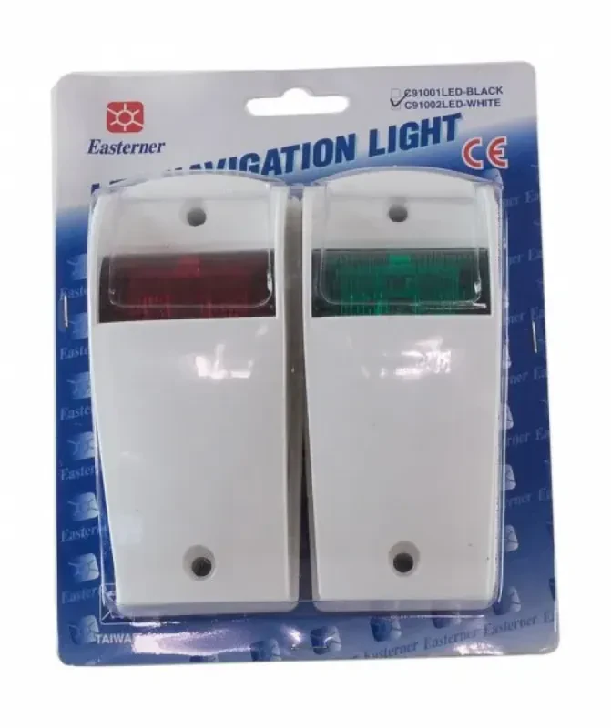 EASTERNER Огни бортовые светодиодные 60х135 мм, белый корпус