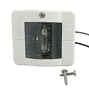 Огонь кормовой 64х71х36 мм белый корпус 2LT 995 004-011