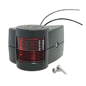 Огонь бортовой красный 55х86х46 мм черный корпус 2LT 995 005-001