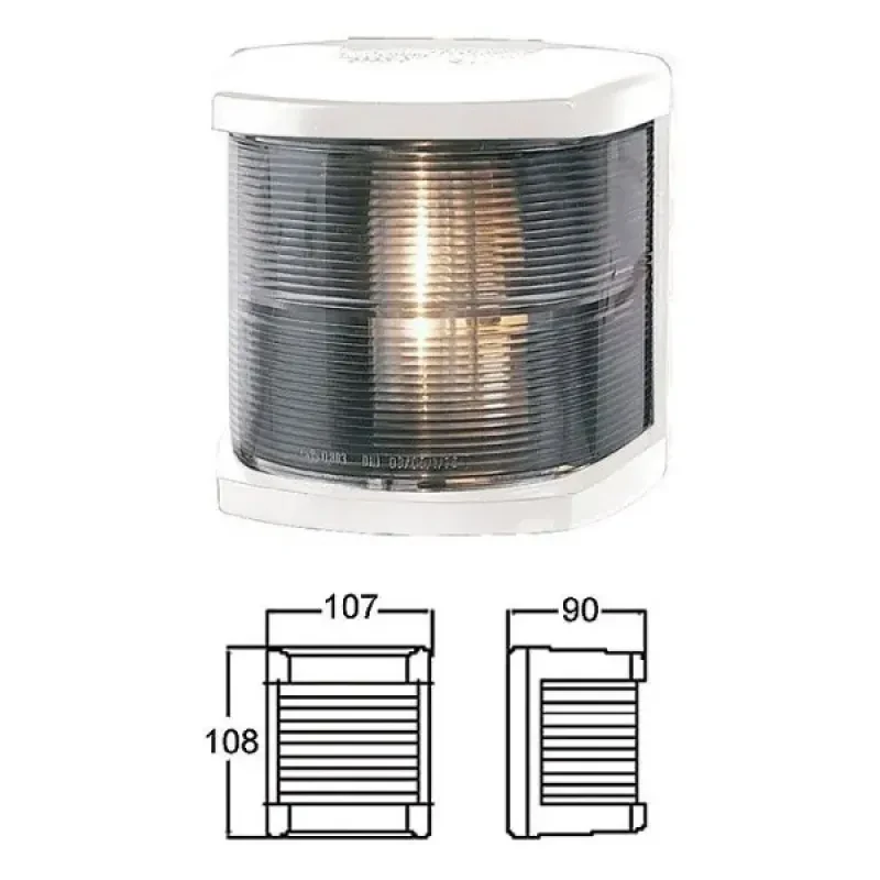 Hella marine Огонь кормовой 108х107х90 мм белый корпус