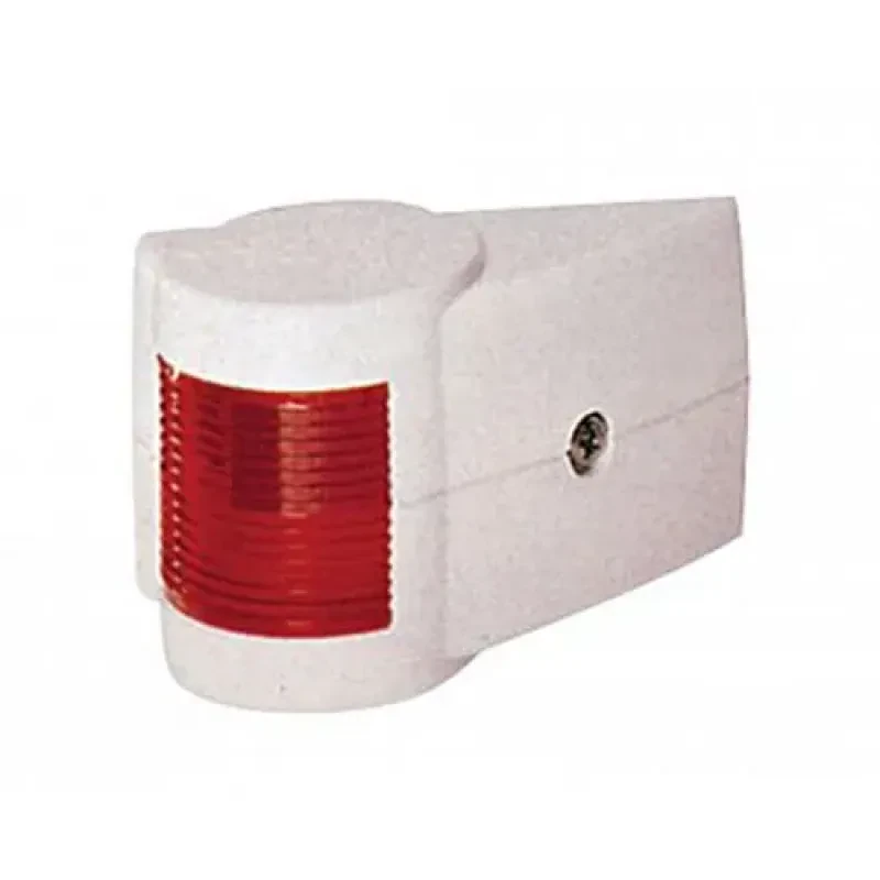 Hella marine Огонь бортовой красный 55х86х46 мм белый корпус