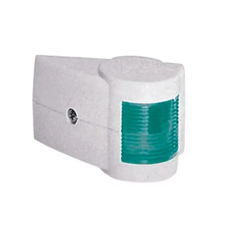 Hella marine Огонь бортовой зеленый 55х86х46 мм белый корпус