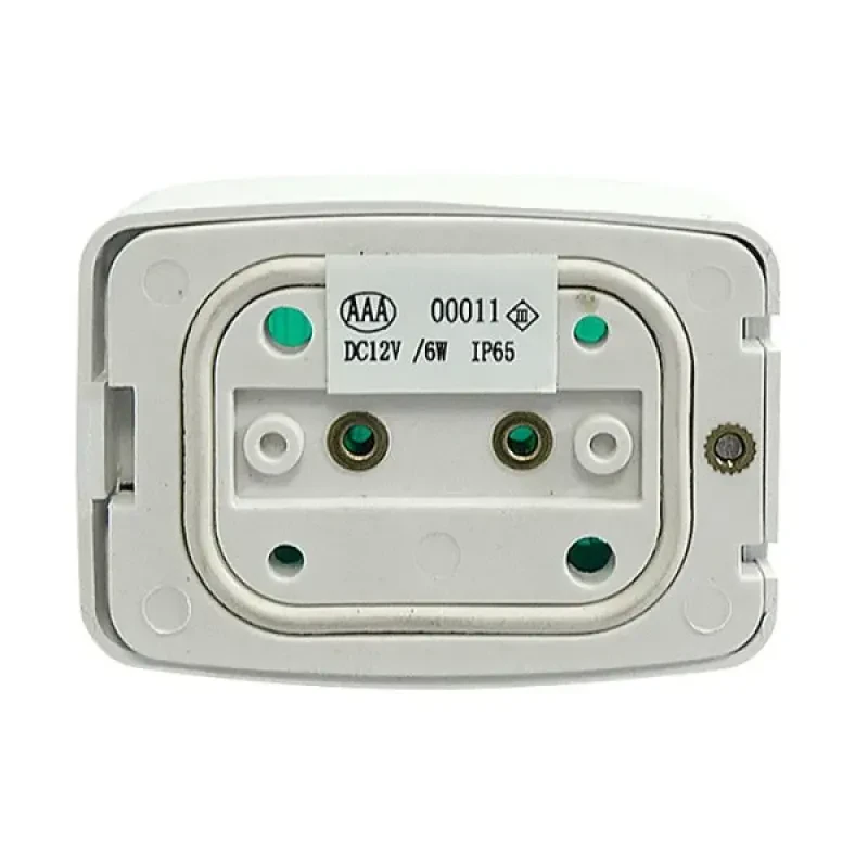 HOMER Огонь бортовой зеленый, белый корпус высота 57 мм