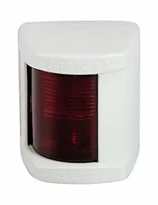 Огонь ходовой Classic 12, белый корпус, красный 30102