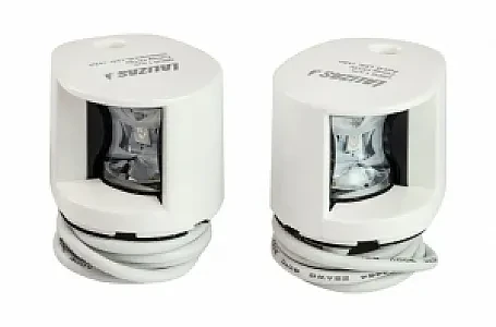 Огни ходовые светодиодные, белый корпус, комплект 71318