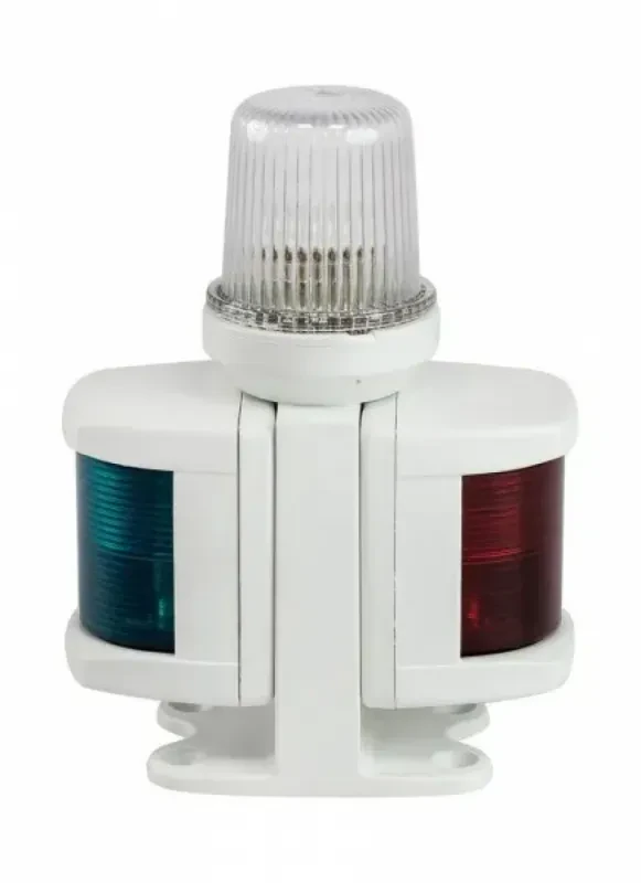 LALIZAS Огонь ходовой комбинированный трехцветный, белый корпус