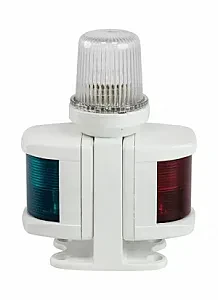 Огонь ходовой комбинированный трехцветный, белый корпус 30449