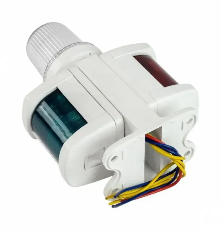 LALIZAS Огонь ходовой комбинированный трехцветный, белый корпус